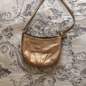 Coach Pewter Crossbody Bag